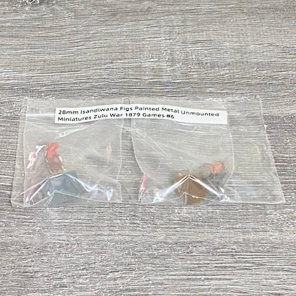 28mm Isandlwana Figs Painted Metal Unmounted Miniatures Zulu War 1879 Games #6