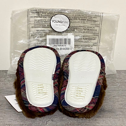 Youngfine Soft Plush Animal Bear Slippers Slip On Shoes Girls Kids UK Size 7/8