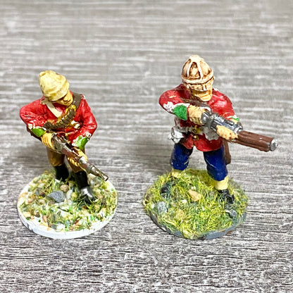 28mm Isandlwana Figs Painted Metal Unmounted Miniatures Zulu War 1879 Games #9