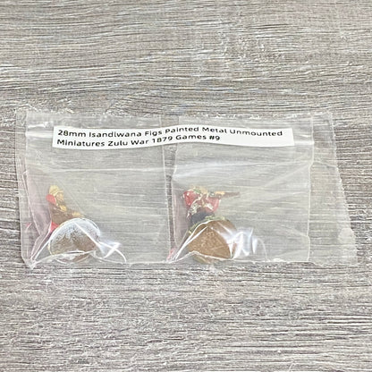 28mm Isandlwana Figs Painted Metal Unmounted Miniatures Zulu War 1879 Games #9