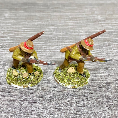 2x 28mm Native Isandlwana Figures Painted Metal Miniatures Zulu War Games #2