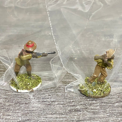 2x 28mm Native Isandlwana Figures Painted Metal Miniatures Zulu War Games #3