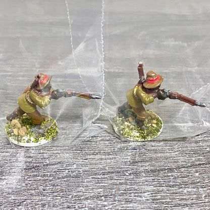 2x 28mm Native Isandlwana Figures Painted Metal Miniatures Zulu War Games #6