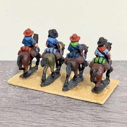 28mm ACW Union US Cavalry 1867 Painted Metal Figures Miniatures War Games #1