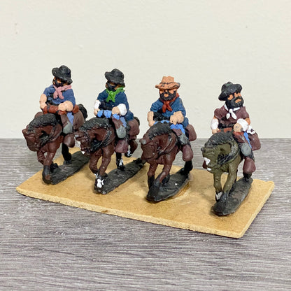 28mm ACW Union US Cavalry 1867 Painted Metal Figures Miniatures War Games #2