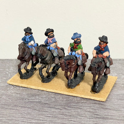 28mm ACW Union US Cavalry 1867 Painted Metal Figures Miniatures War Games #3