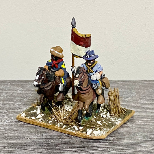 28mm ACW Union US Cavalry 1867 Painted Metal Figures Miniatures War Games #4