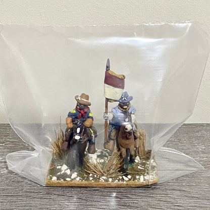 28mm ACW Union US Cavalry 1867 Painted Metal Figures Miniatures War Games #4