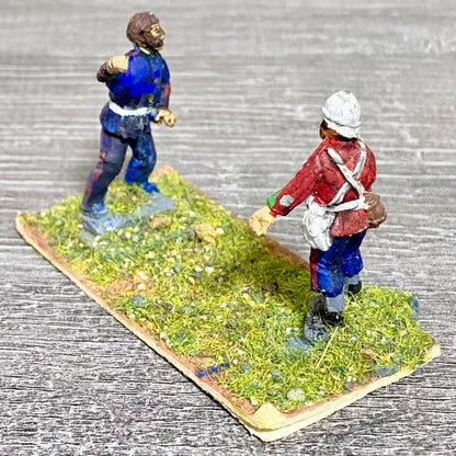 1x 28mm 24th Regiment Figures Painted Metal Perry Miniatures Zulu Wargames #1