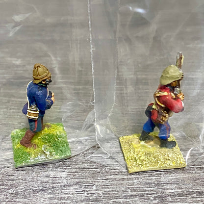 2x 28mm 24th Regiment Figures Painted Metal Perry Miniatures Zulu Wargames #3