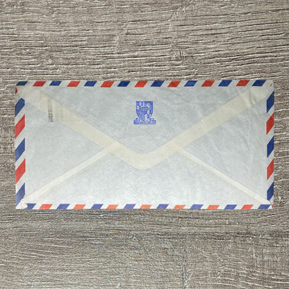1970s Air Mail Par Avion Cover South Africa To England Cambridge RSA 2c 3c 10c