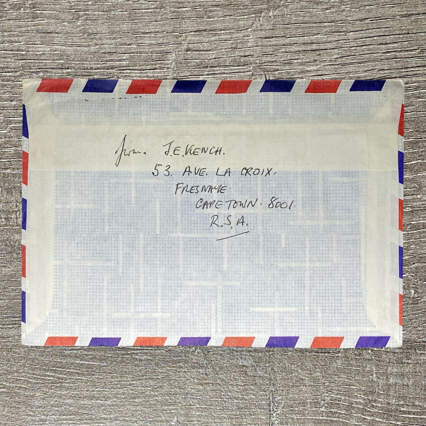 1977 Air Mail Par Avion South Africa England Cape Town Uranium 25 Years RSA 15c