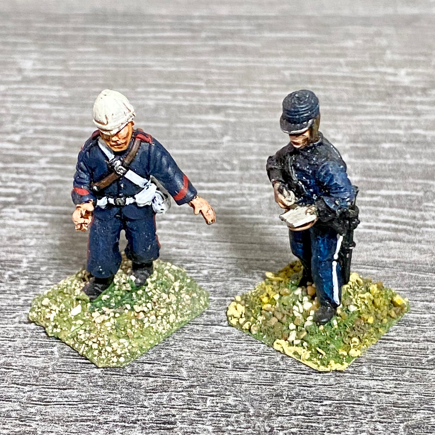 2x 28mm 24th Regiment Infantry Painted Metal Empress Miniatures War Games #1