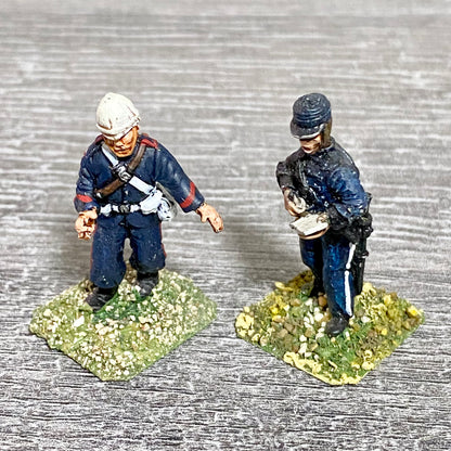 2x 28mm 24th Regiment Infantry Painted Metal Empress Miniatures War Games #1