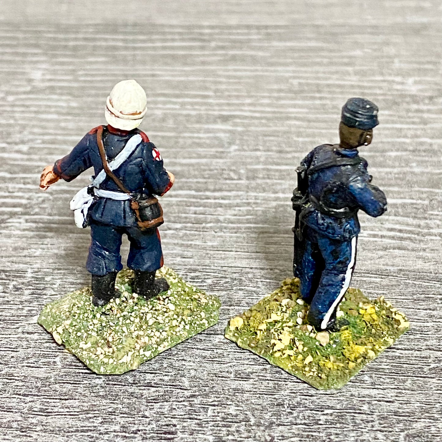 2x 28mm 24th Regiment Infantry Painted Metal Empress Miniatures War Games #1