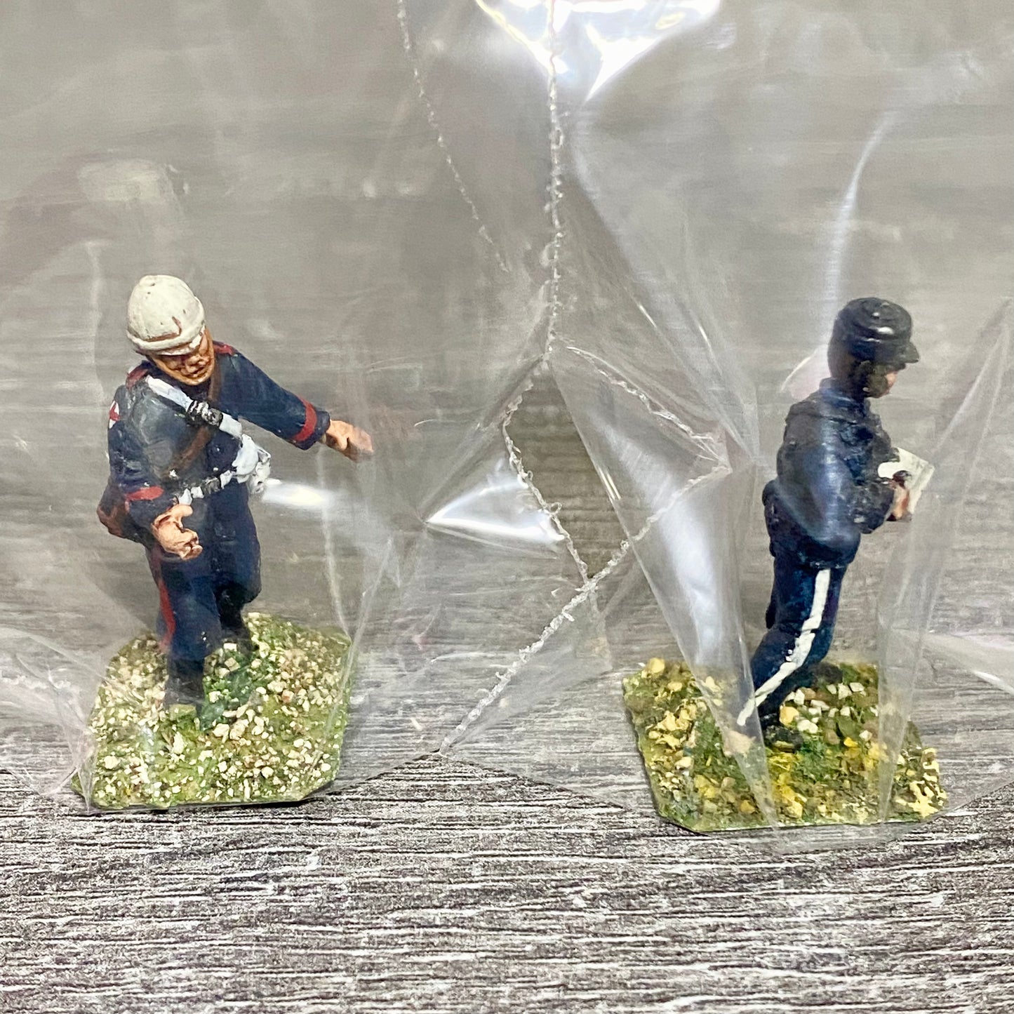 2x 28mm 24th Regiment Infantry Painted Metal Empress Miniatures War Games #1
