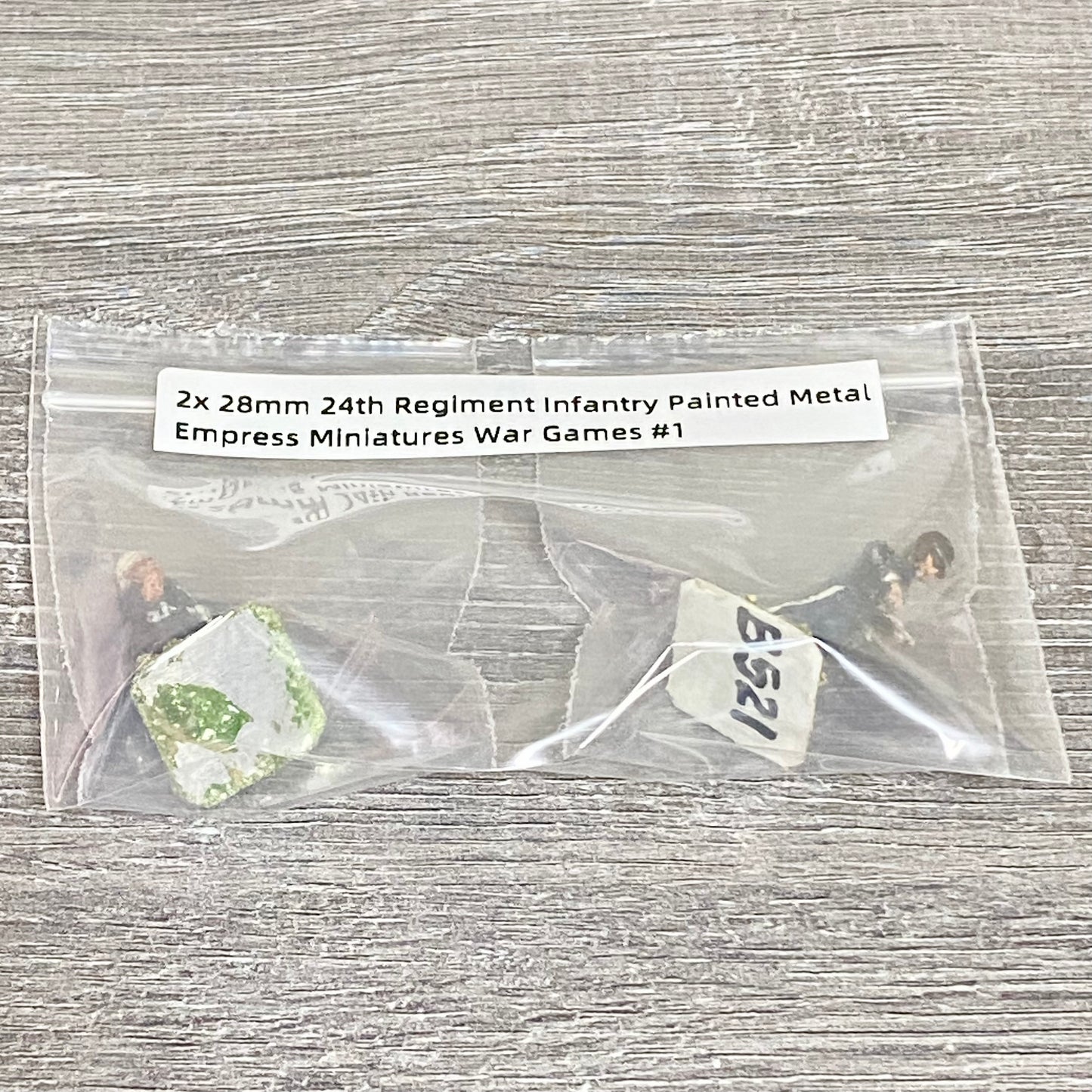 2x 28mm 24th Regiment Infantry Painted Metal Empress Miniatures War Games #1