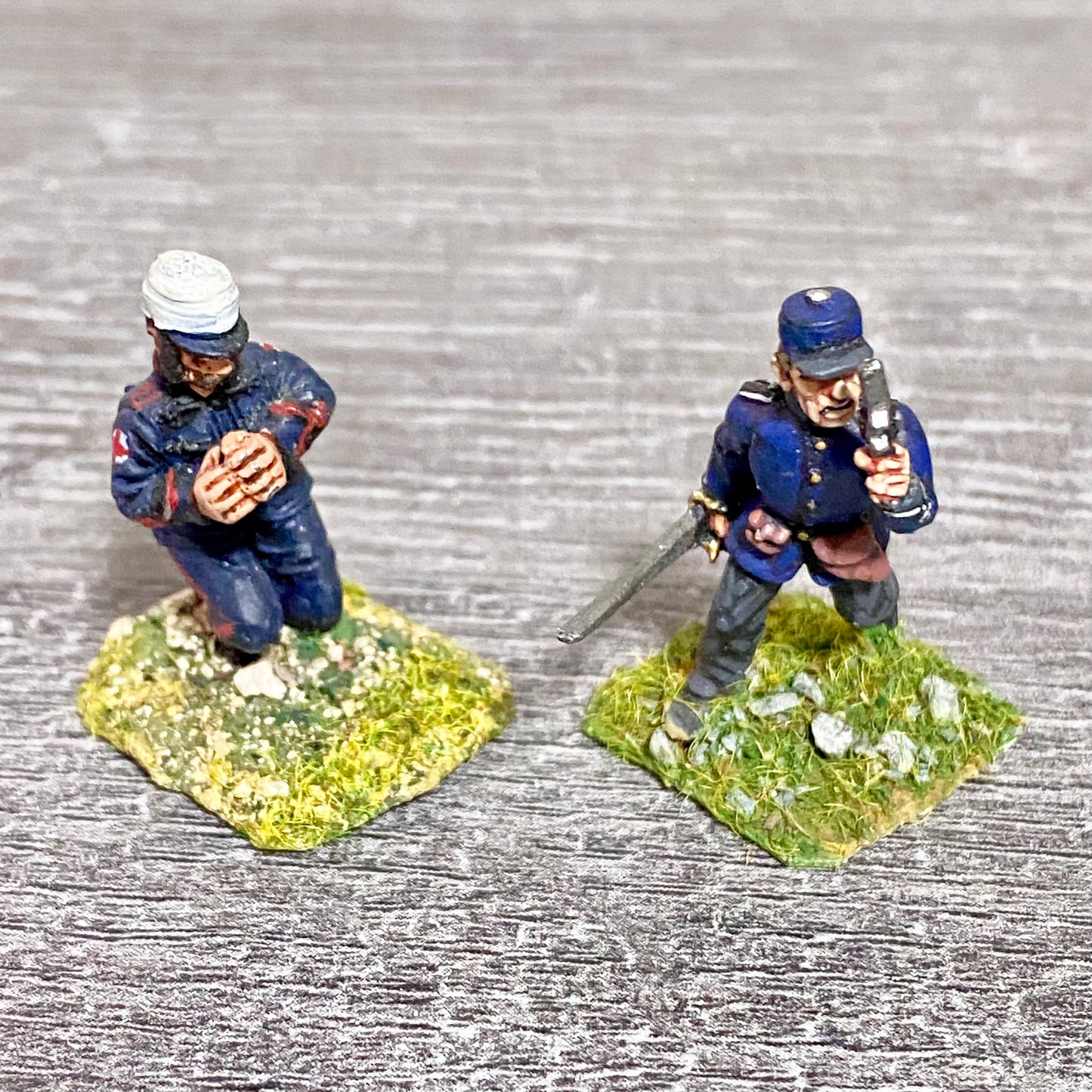2x 28mm 24th Regiment Infantry Painted Metal Empress Miniatures War Games #3