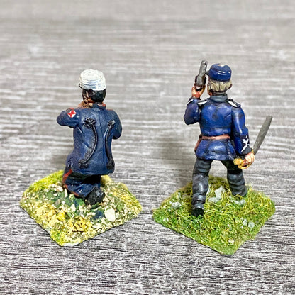 2x 28mm 24th Regiment Infantry Painted Metal Empress Miniatures War Games #3