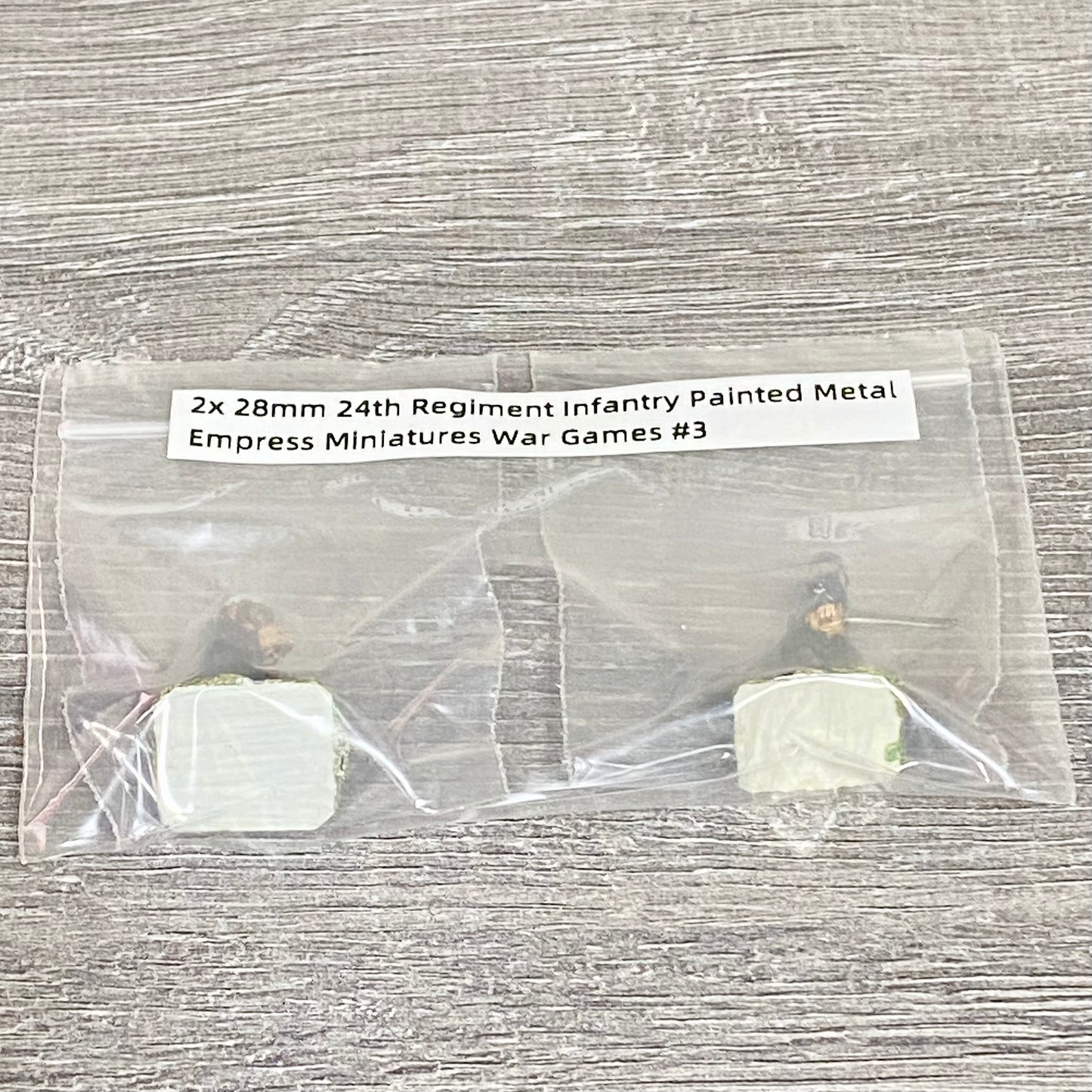 2x 28mm 24th Regiment Infantry Painted Metal Empress Miniatures War Games #3
