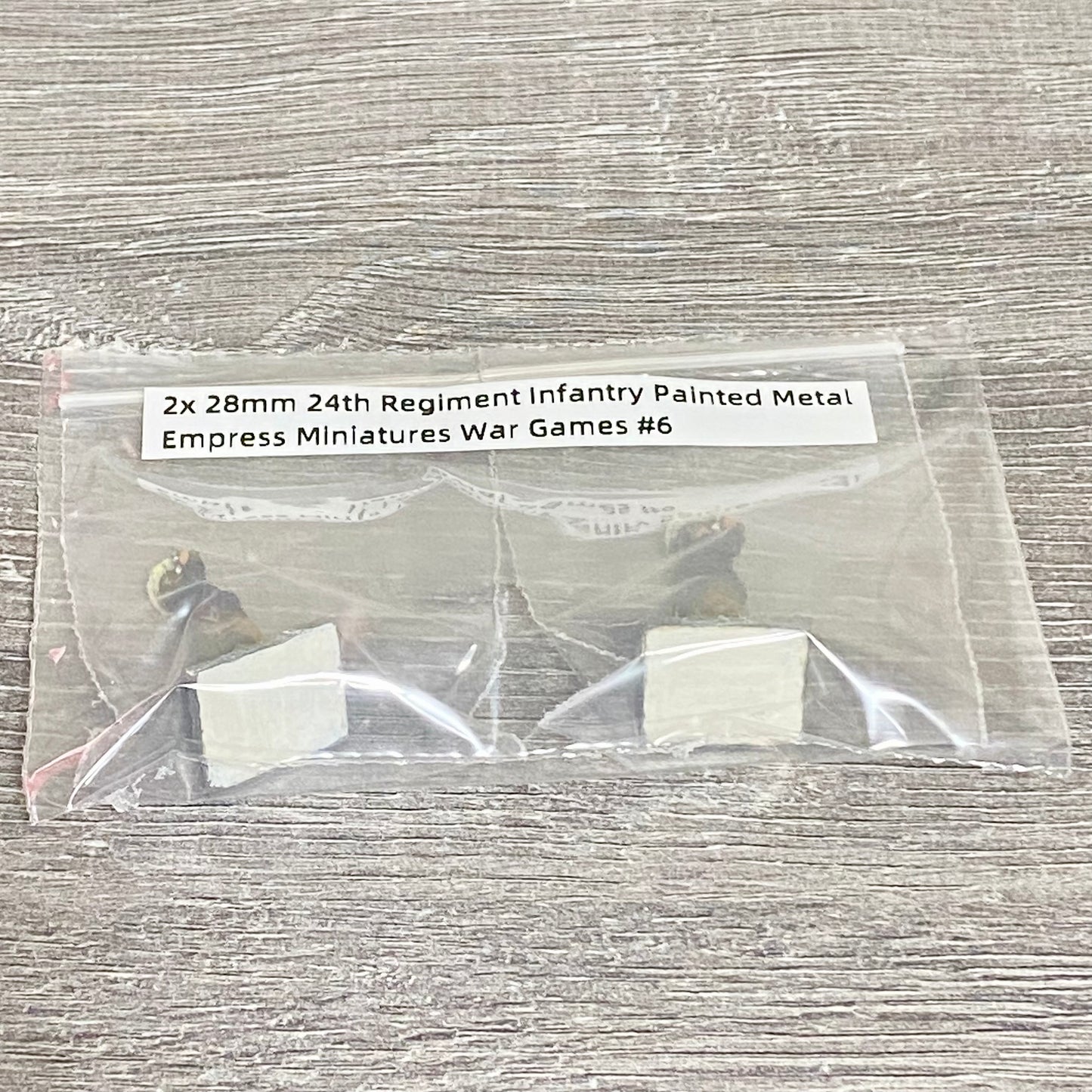 2x 28mm 24th Regiment Infantry Painted Metal Empress Miniatures War Games #6
