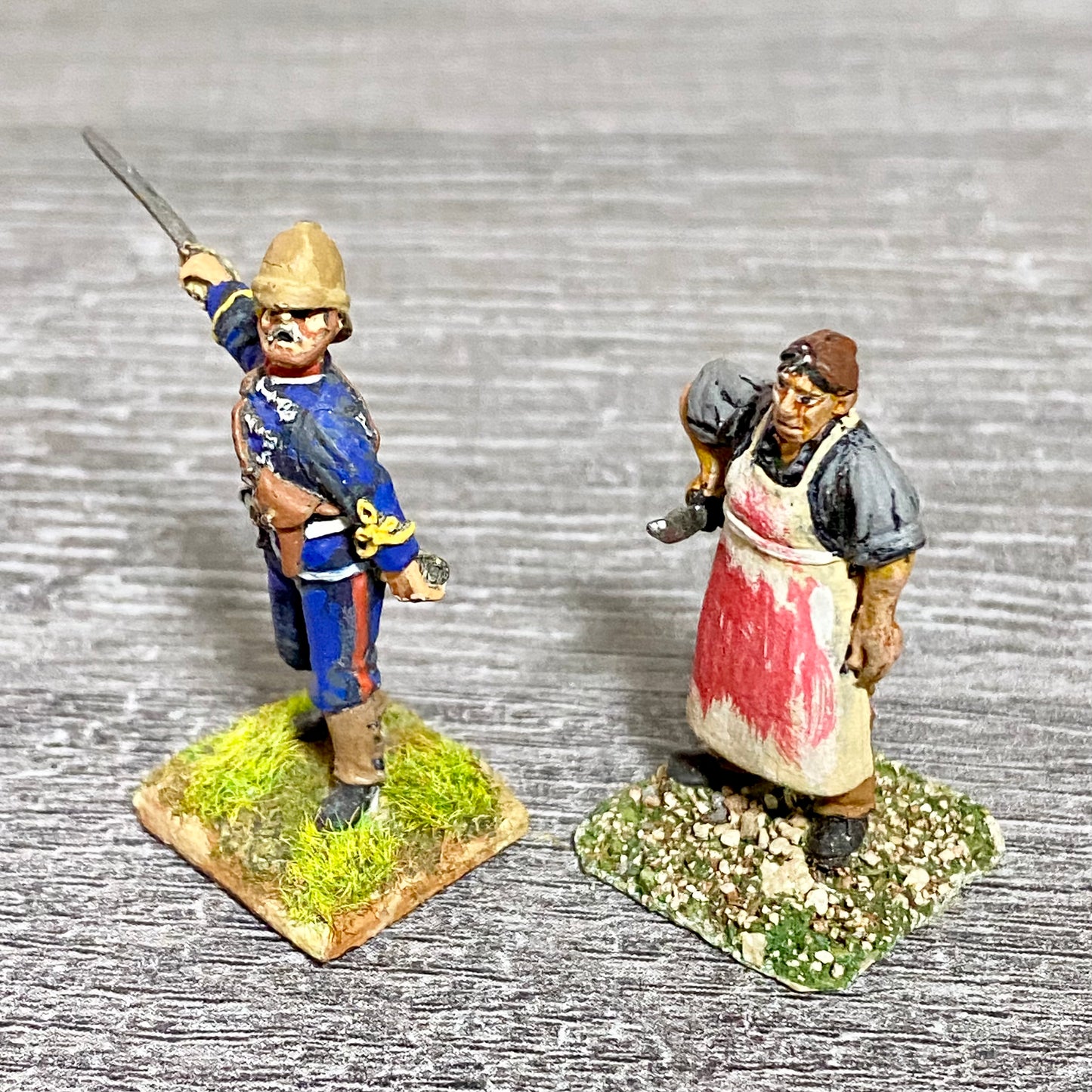 2x 28mm 24th Regiment Infantry Painted Metal Empress Miniatures War Games #7