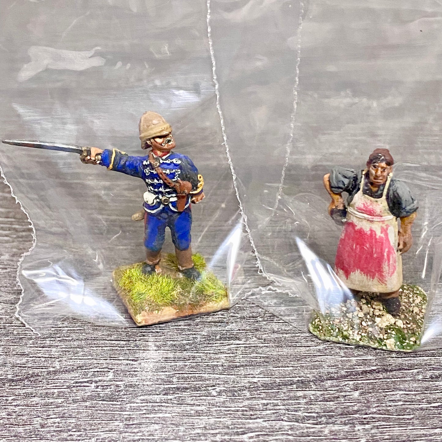 2x 28mm 24th Regiment Infantry Painted Metal Empress Miniatures War Games #7
