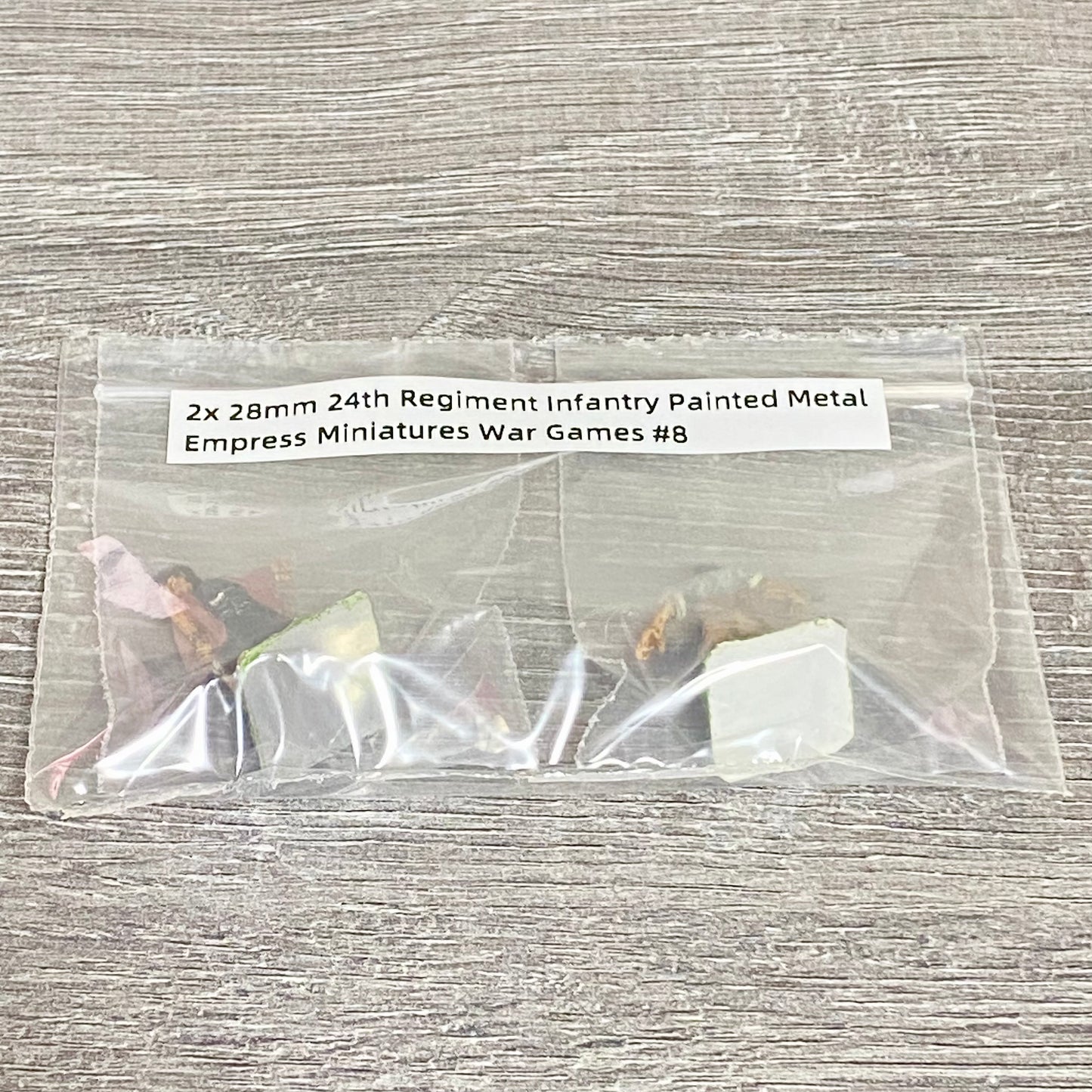 2x 28mm 24th Regiment Infantry Painted Metal Empress Miniatures War Games #8
