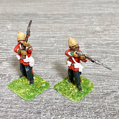 2x 28mm 24th Regiment Infantry Painted Metal Empress Miniatures War Games #10
