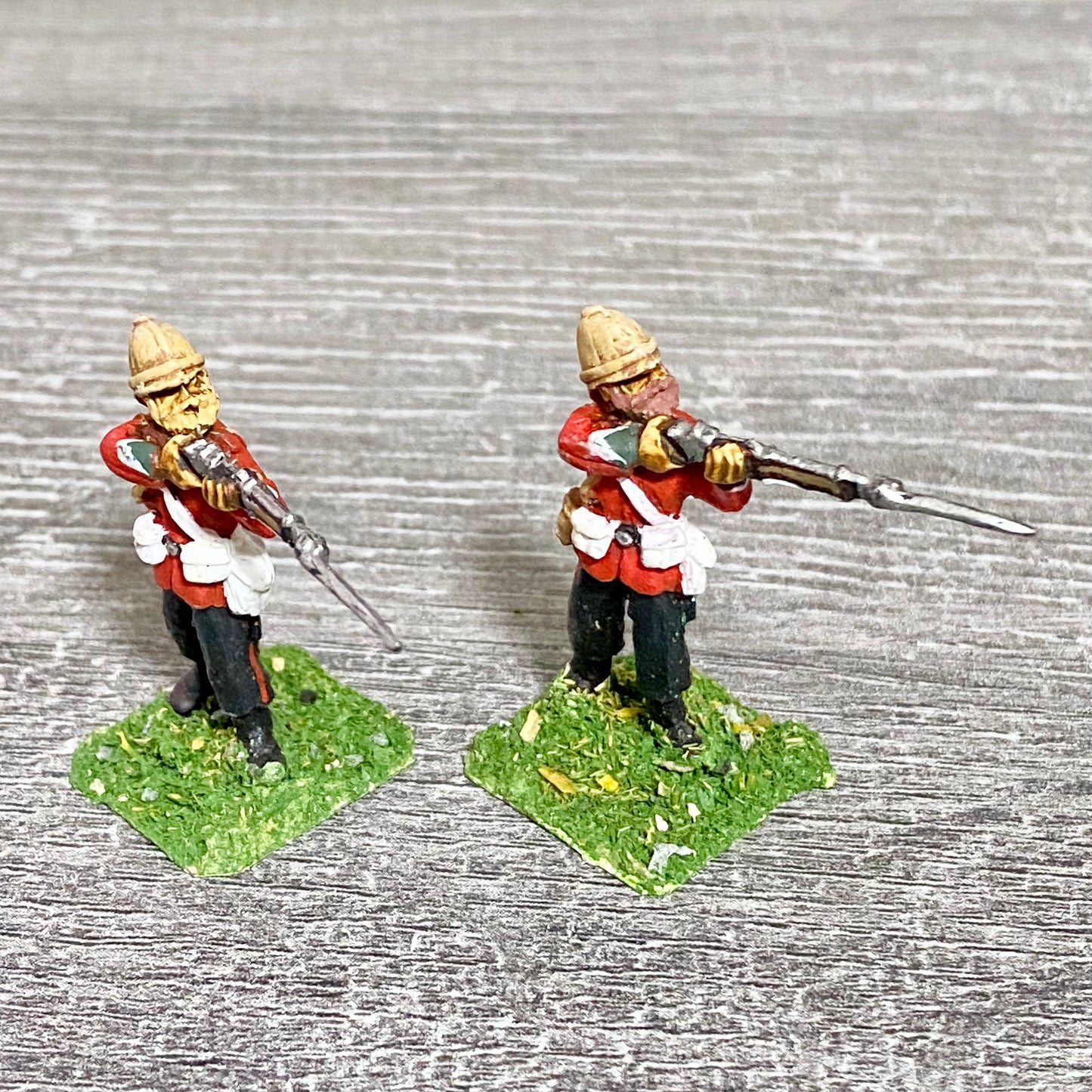 2x 28mm 24th Regiment Infantry Painted Metal Empress Miniatures War Games #12