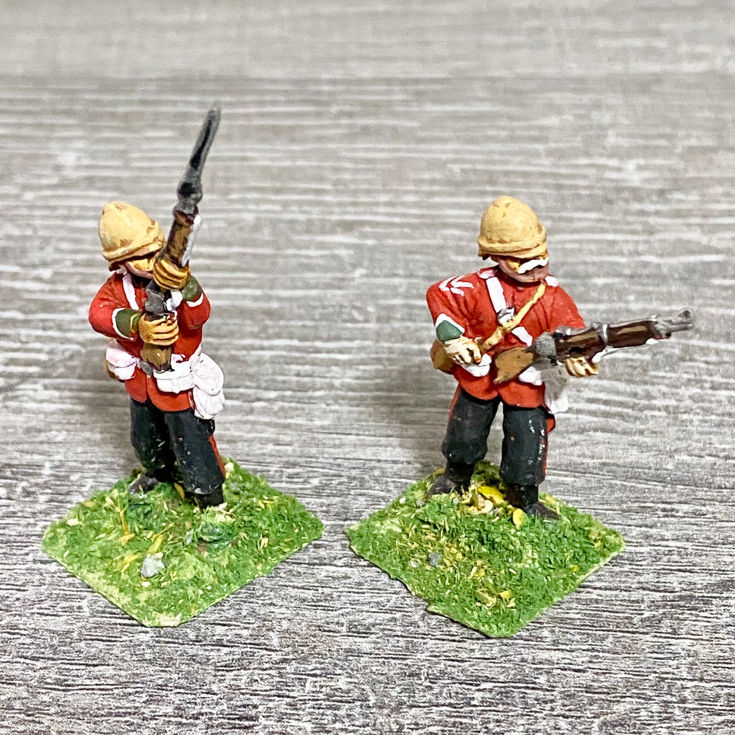 2x 28mm 24th Regiment Infantry Painted Metal Empress Miniatures War Games #14