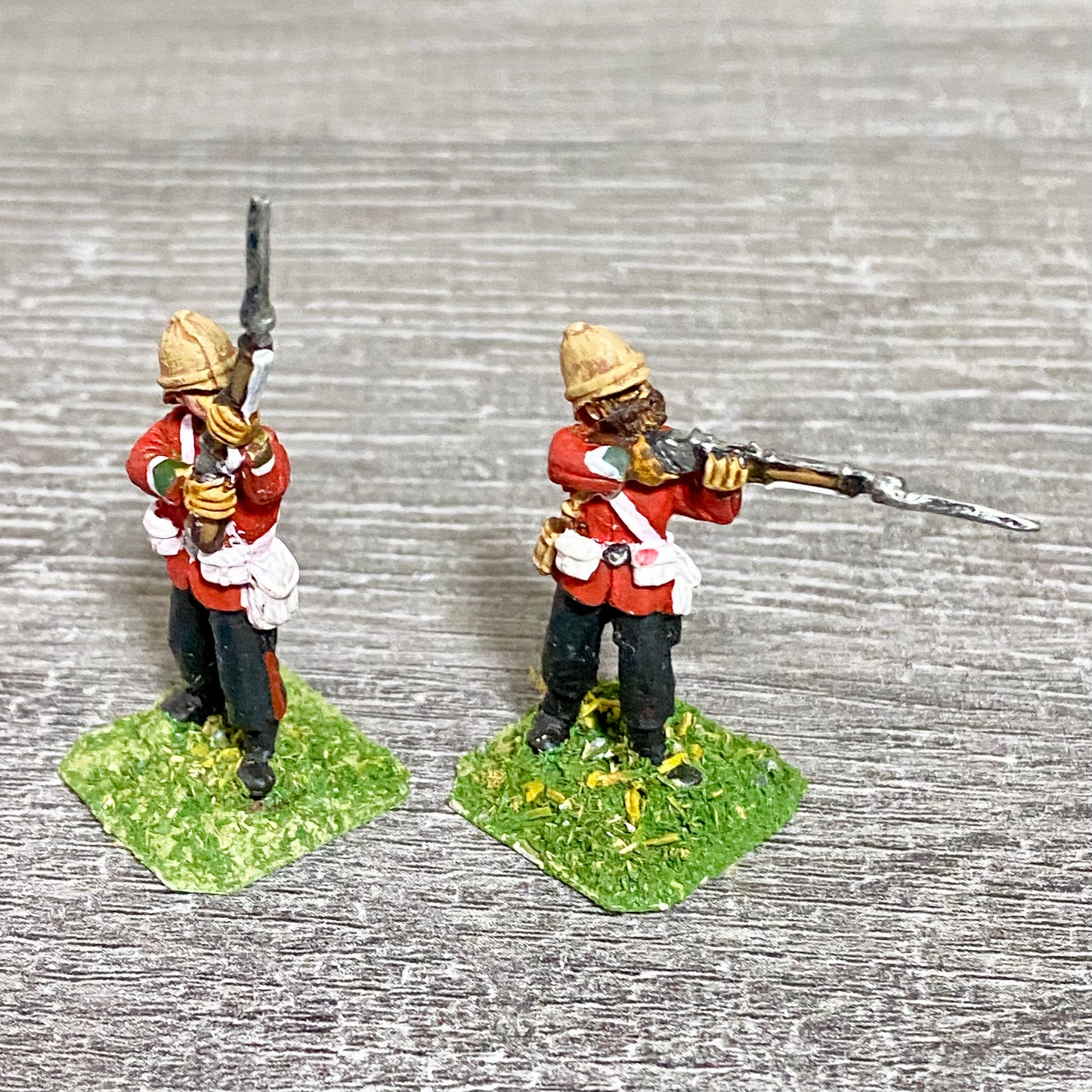 2x 28mm 24th Regiment Infantry Painted Metal Empress Miniatures War Games #15