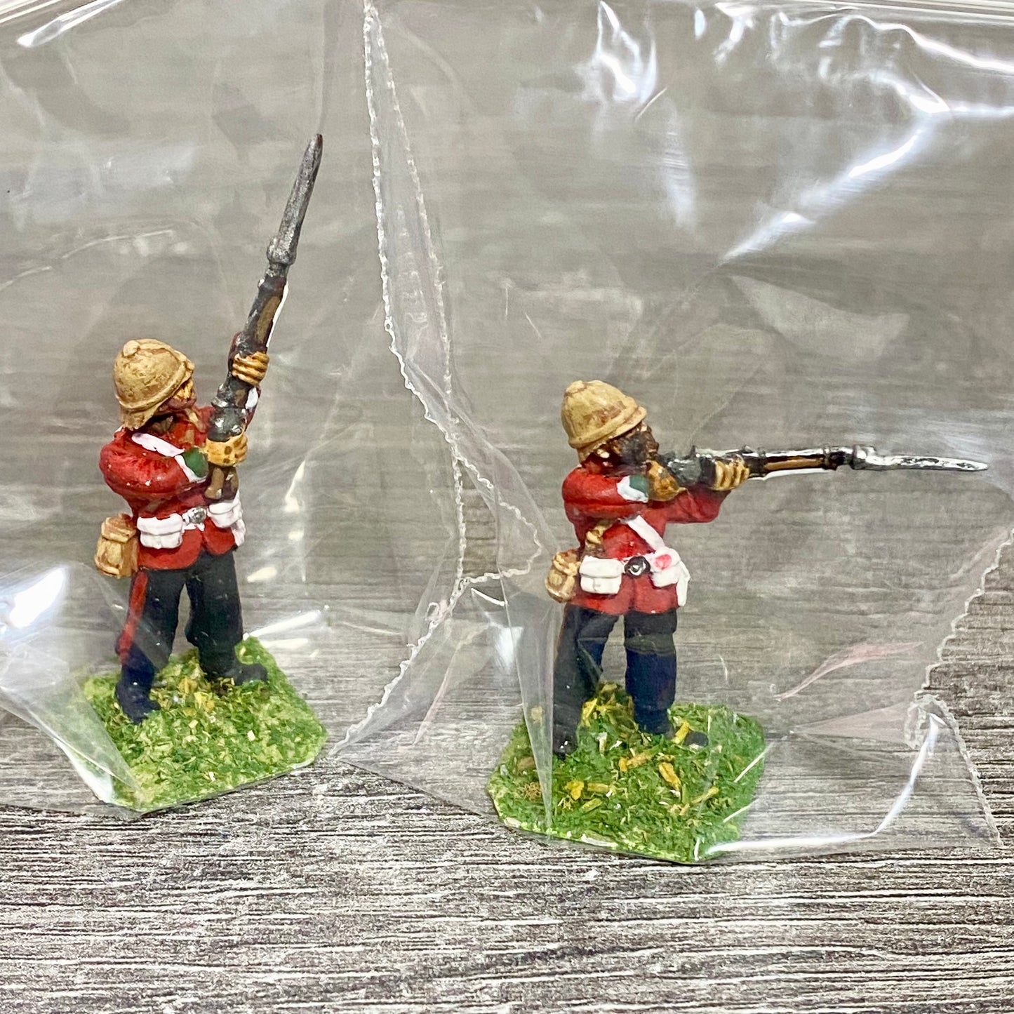 2x 28mm 24th Regiment Infantry Painted Metal Empress Miniatures War Games #15