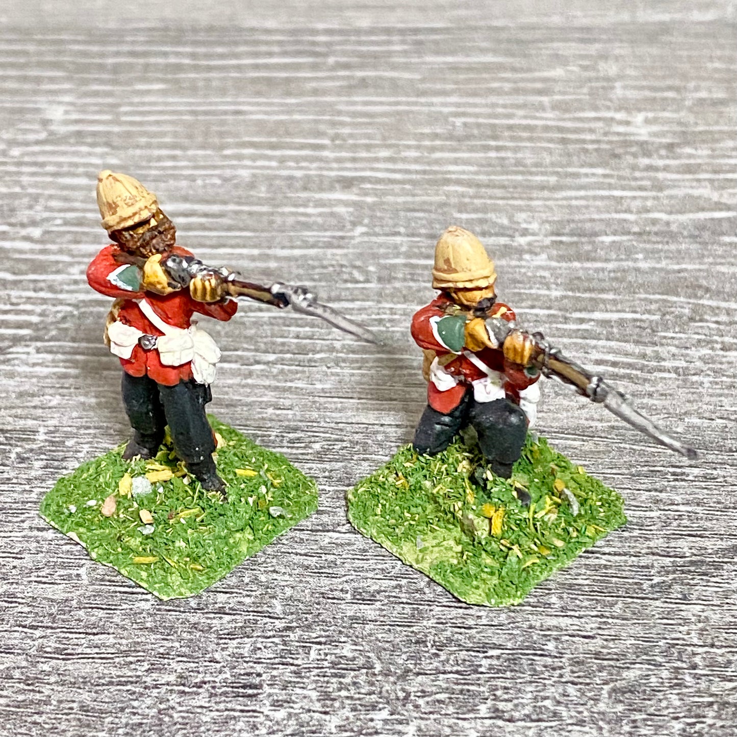 2x 28mm 24th Regiment Infantry Painted Metal Empress Miniatures War Games #16