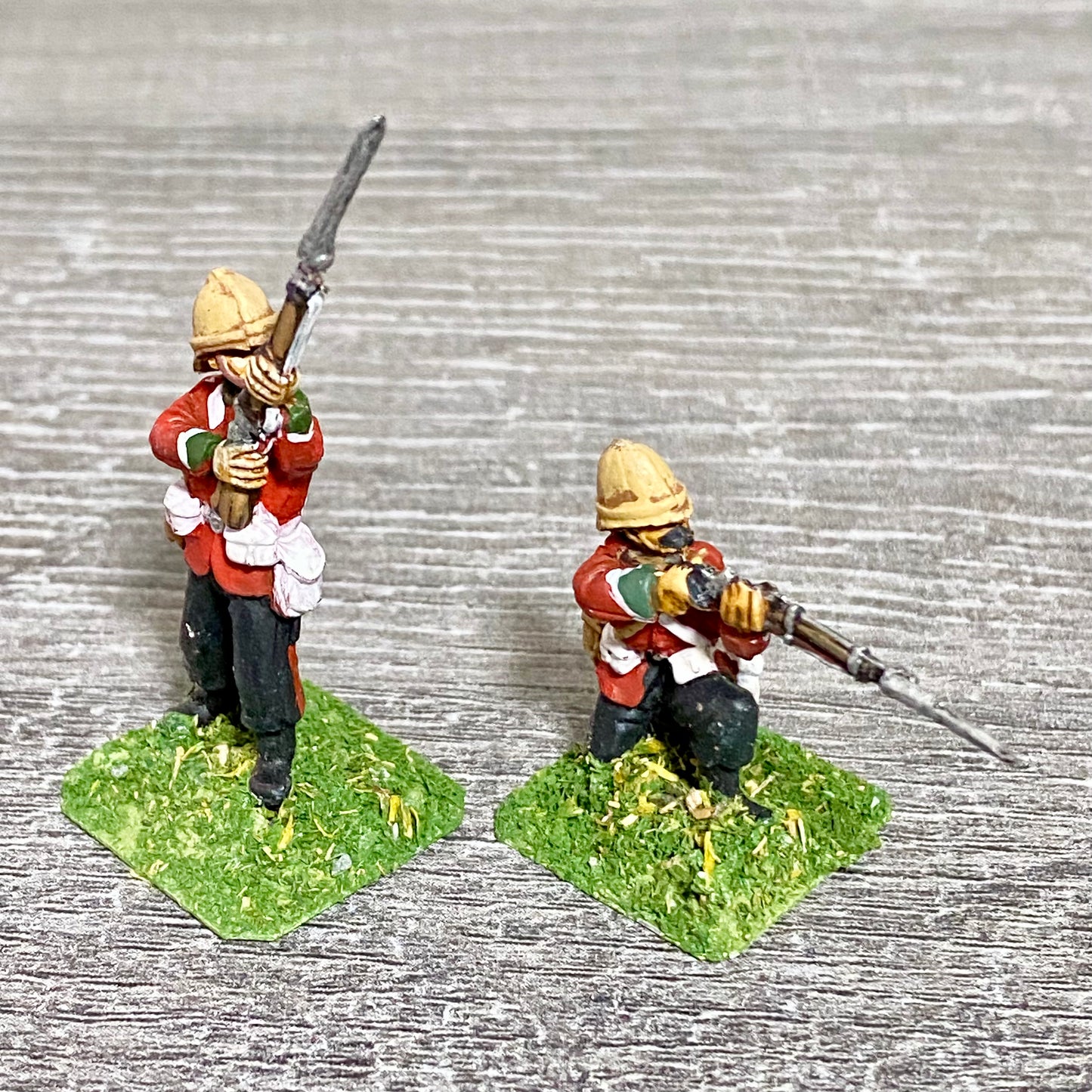 2x 28mm 24th Regiment Infantry Painted Metal Empress Miniatures War Games #17