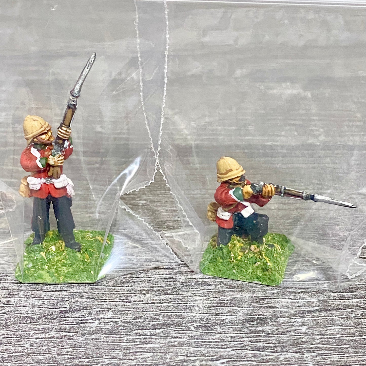2x 28mm 24th Regiment Infantry Painted Metal Empress Miniatures War Games #17