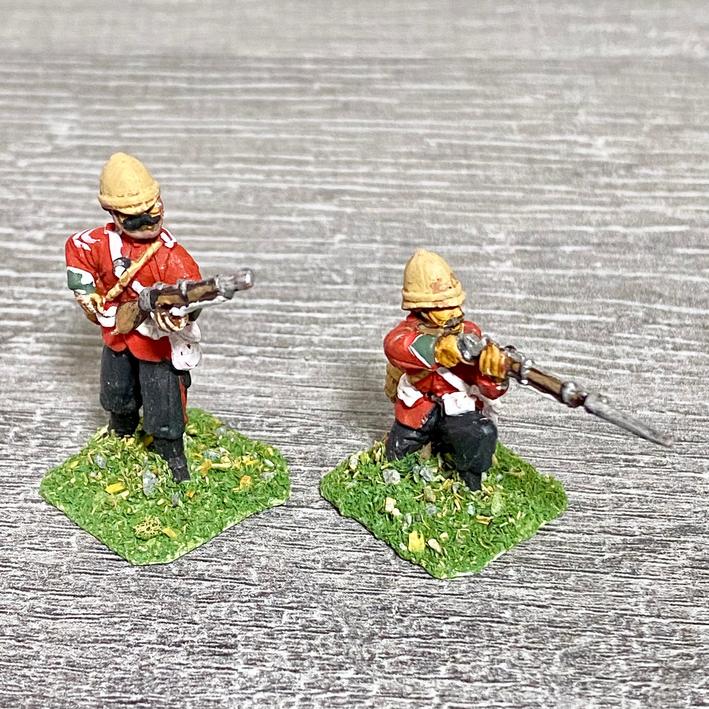 2x 28mm 24th Regiment Infantry Painted Metal Empress Miniatures War Games #18