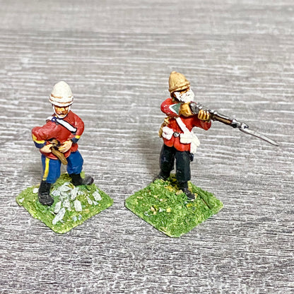 2x 28mm 24th Regiment Infantry Painted Metal Empress Miniatures War Games #19