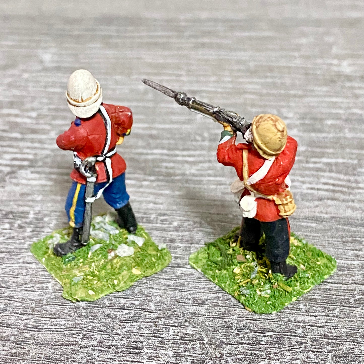2x 28mm 24th Regiment Infantry Painted Metal Empress Miniatures War Games #19