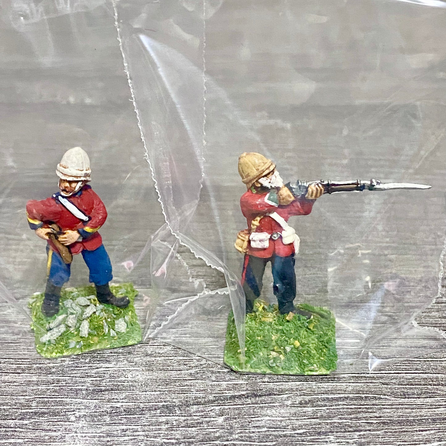 2x 28mm 24th Regiment Infantry Painted Metal Empress Miniatures War Games #19