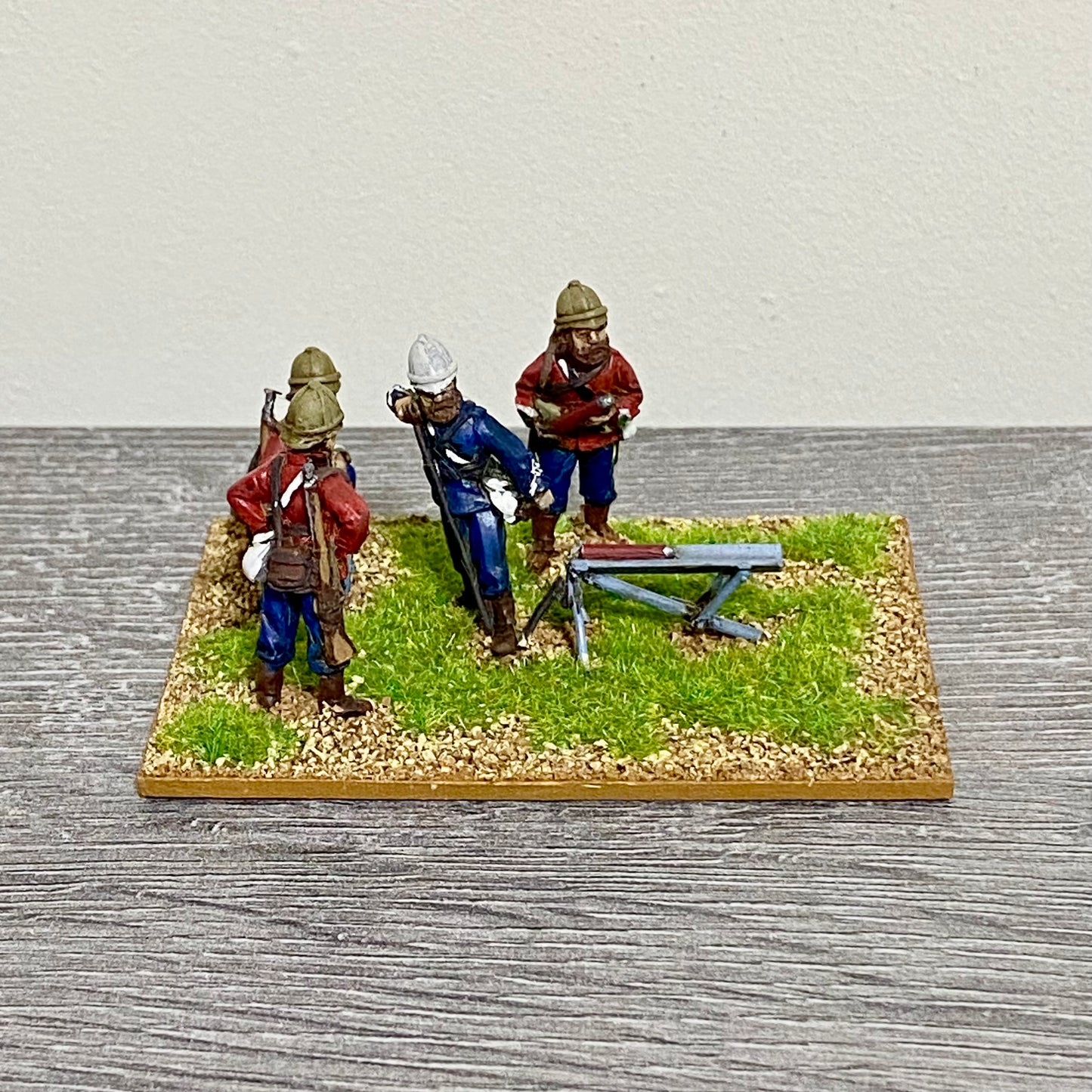 28mm 24th Regiment Infantry Painted Metal Miniatures War Games 1 Fig Scene #4