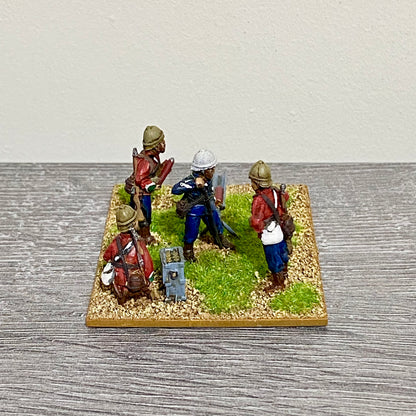 28mm 24th Regiment Infantry Painted Metal Miniatures War Games 1 Fig Scene #4
