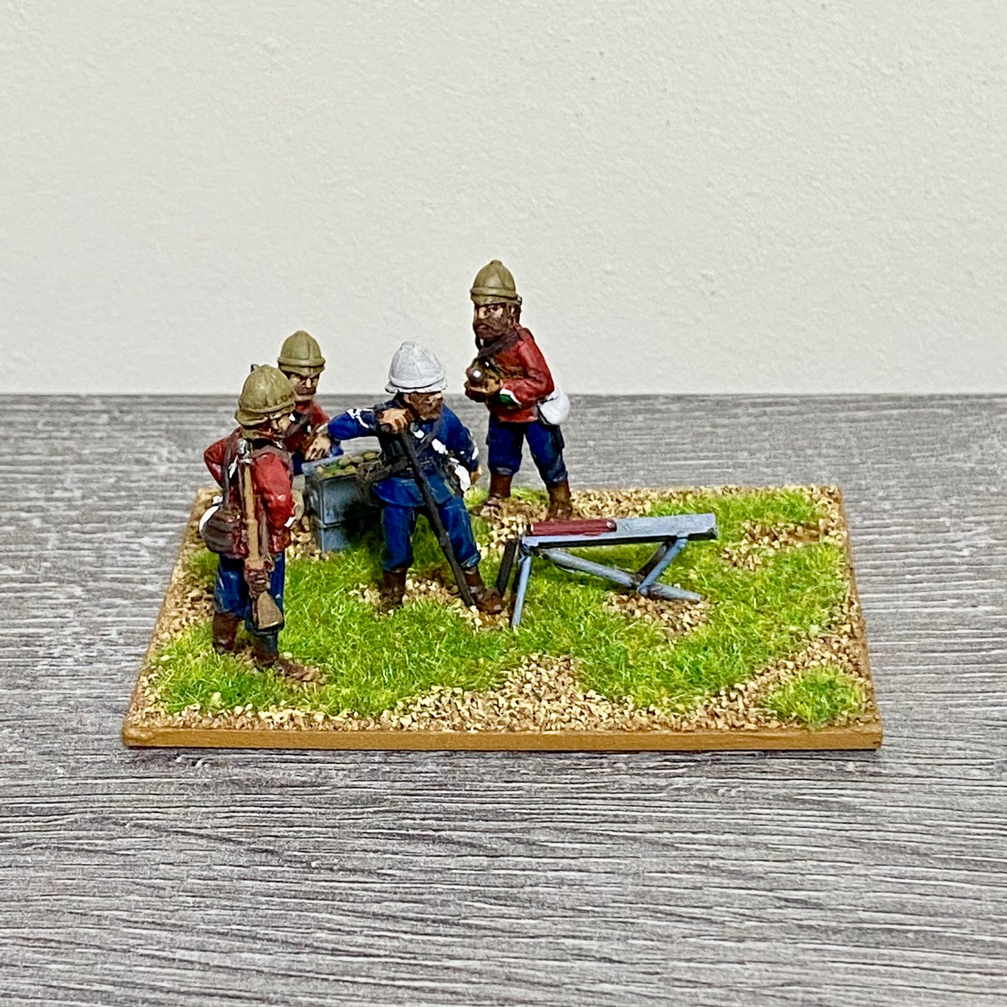 28mm 24th Regiment Infantry Painted Metal Miniatures War Games 1 Fig Scene #5