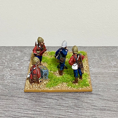 28mm 24th Regiment Infantry Painted Metal Miniatures War Games 1 Fig Scene #5