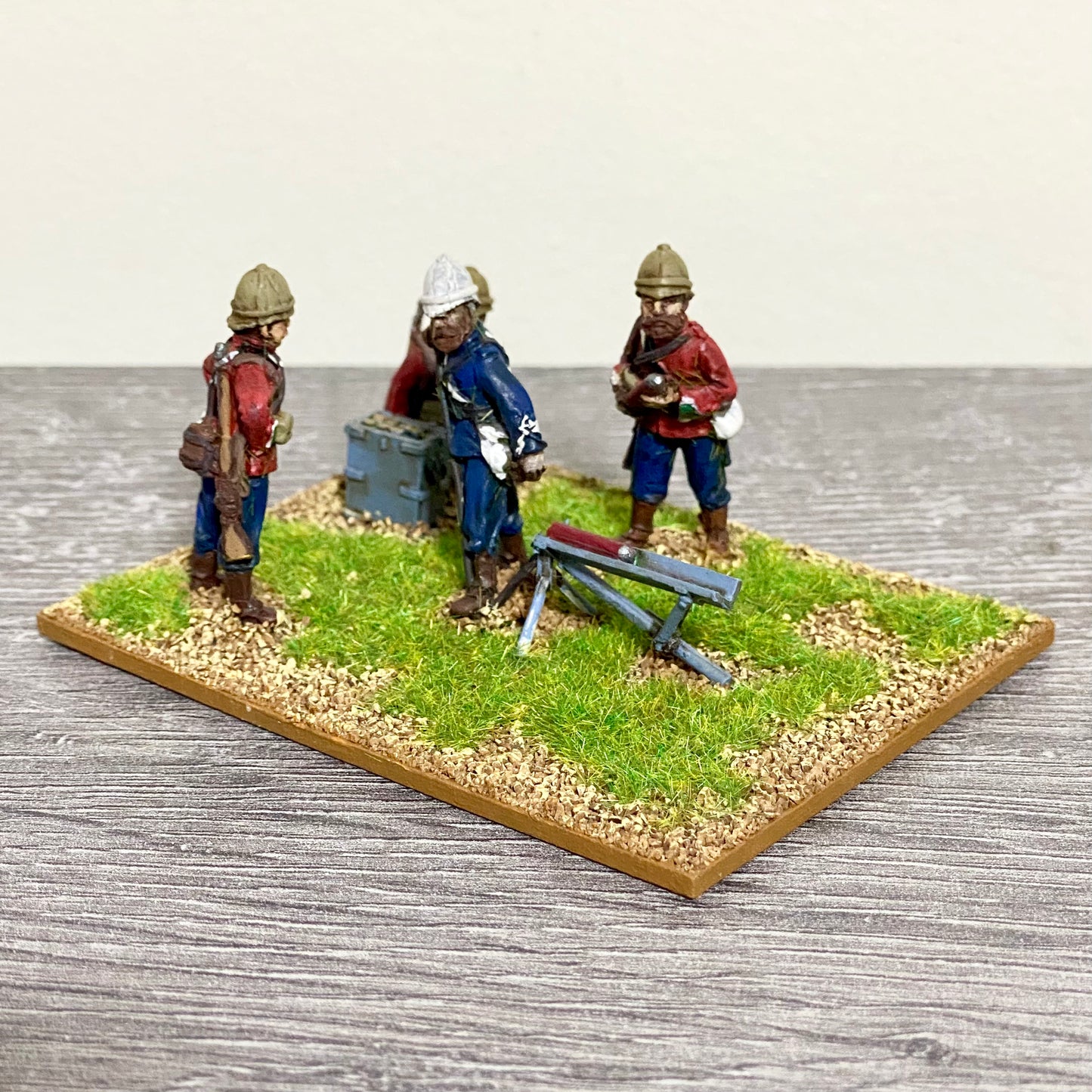 28mm 24th Regiment Infantry Painted Metal Miniatures War Games 1 Fig Scene #4