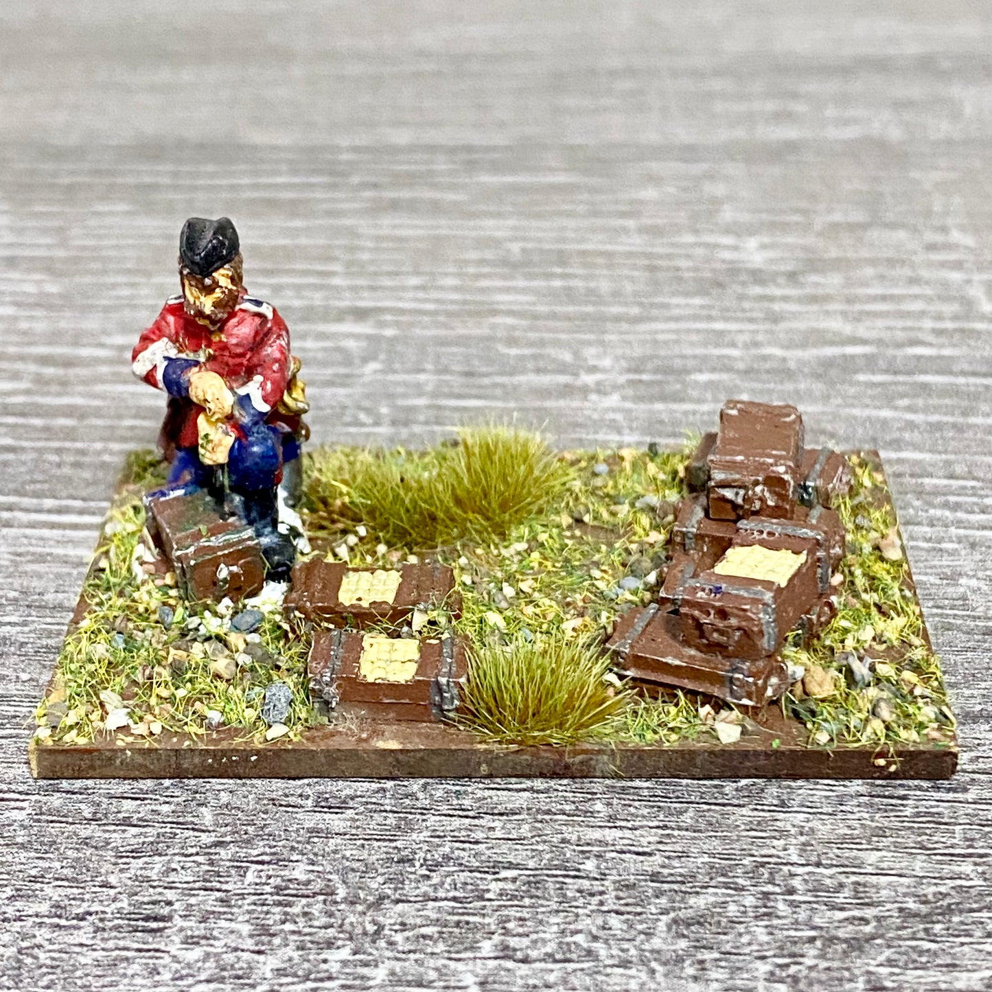28mm 24th Regiment Infantry Painted Metal Miniatures War Games 1 Fig Scene #7