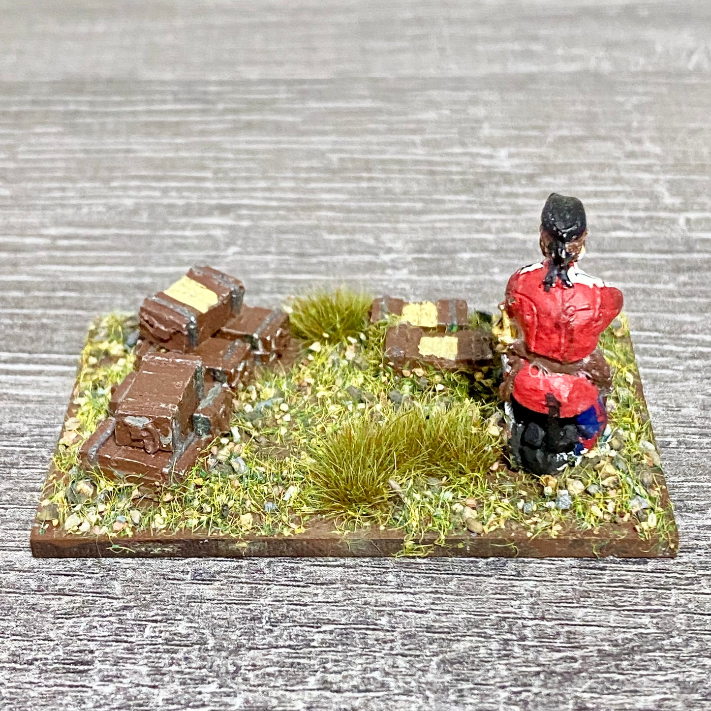 28mm 24th Regiment Infantry Painted Metal Miniatures War Games 1 Fig Scene #7