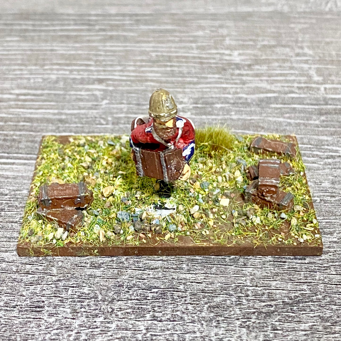 28mm 24th Regiment Infantry Painted Metal Miniatures War Games 1 Fig Scene #10