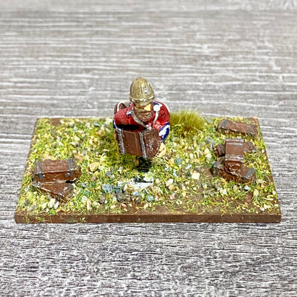 28mm 24th Regiment Infantry Painted Metal Miniatures War Games 1 Fig Scene #10