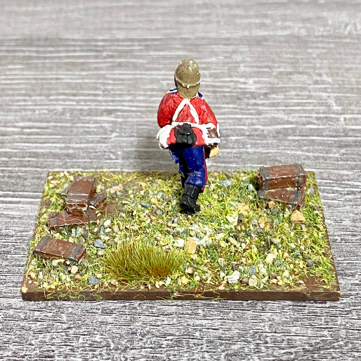 28mm 24th Regiment Infantry Painted Metal Miniatures War Games 1 Fig Scene #10